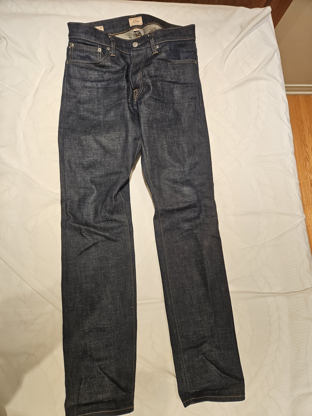 J. Crew Men's Indigo Straight-Leg Jeans